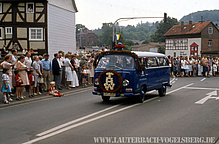 VW Bully des THW Lauterbach (außer Dienst) von 1980